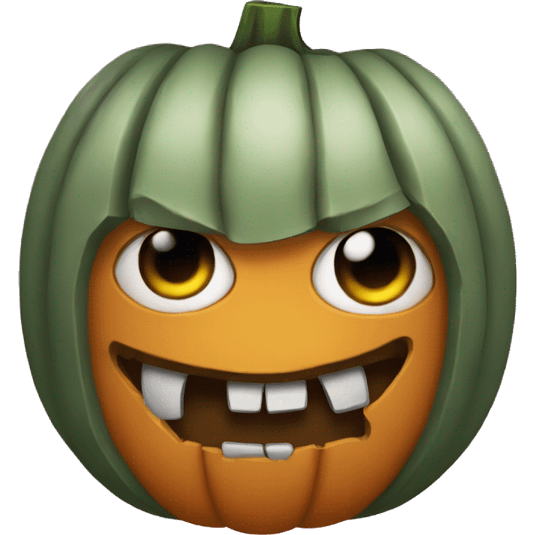 gangsta pumpkin emoji