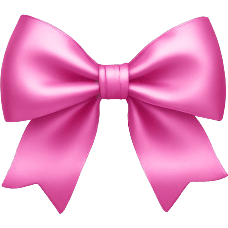 pink satin bow  emoji