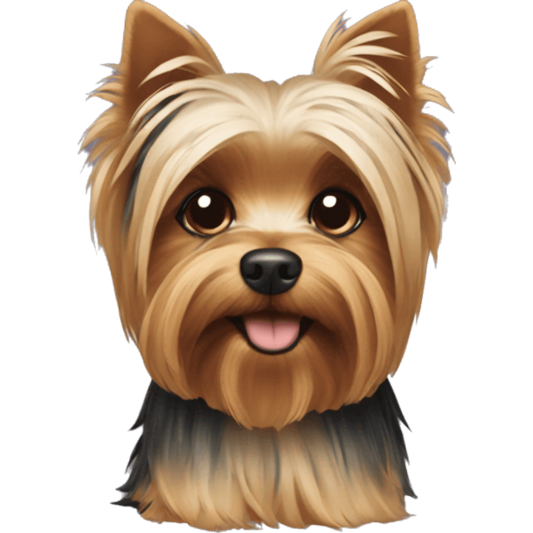 Yorkie dog emoji