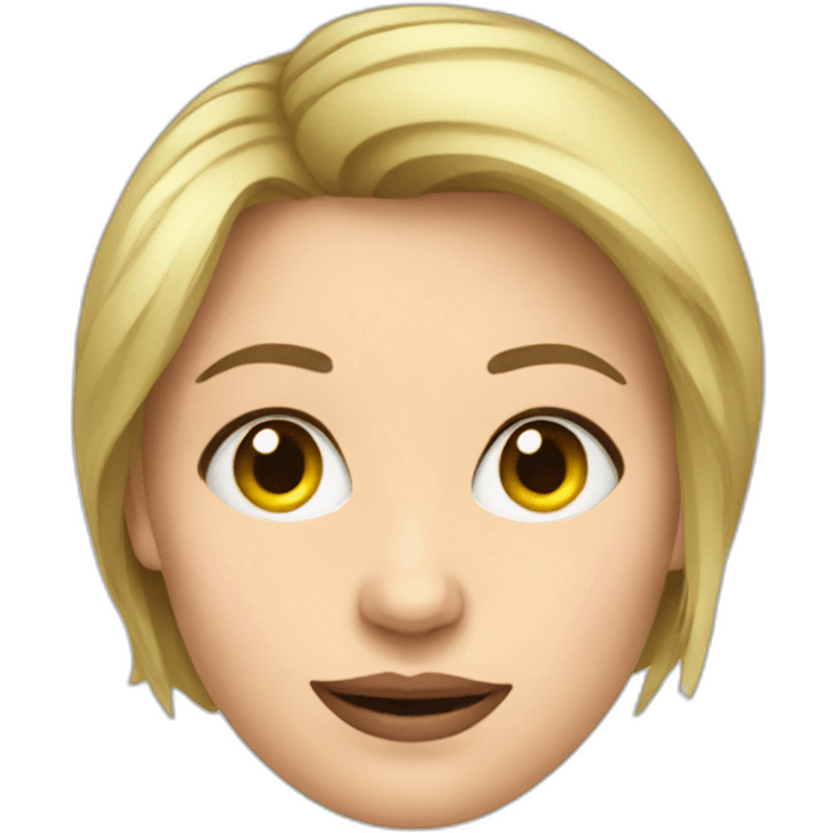 Putin face woman emoji