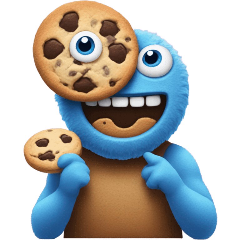 Cookie monster emoji