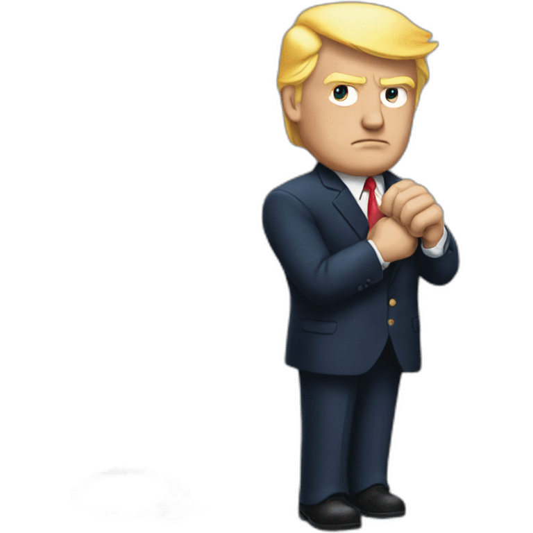 trump-in-handcuffs emoji