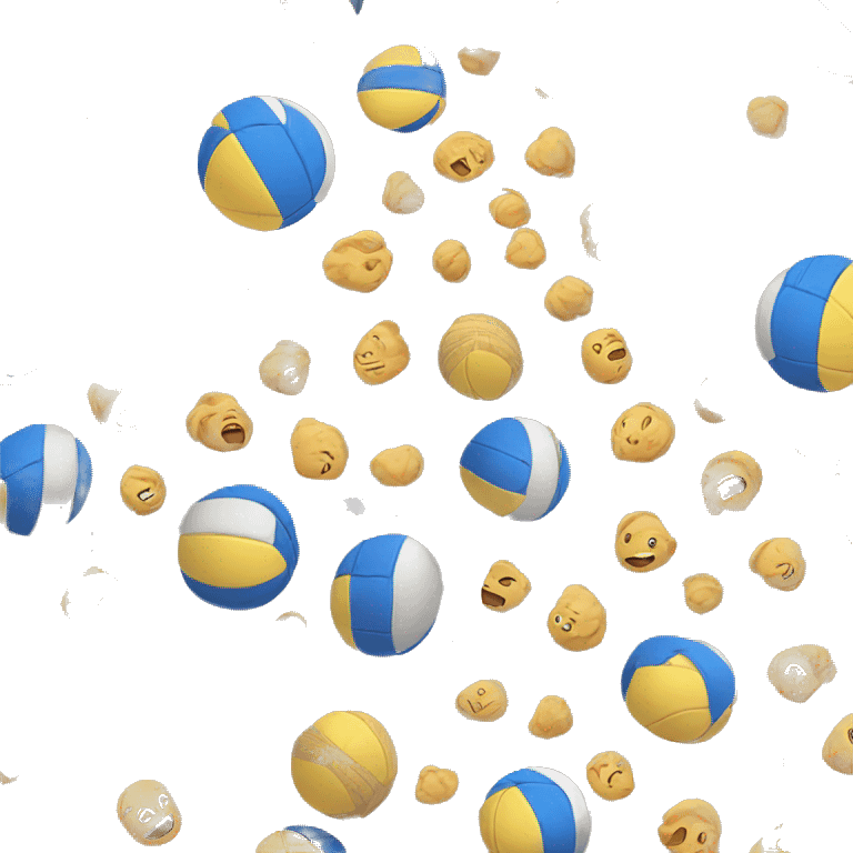 beach volleybal emoji