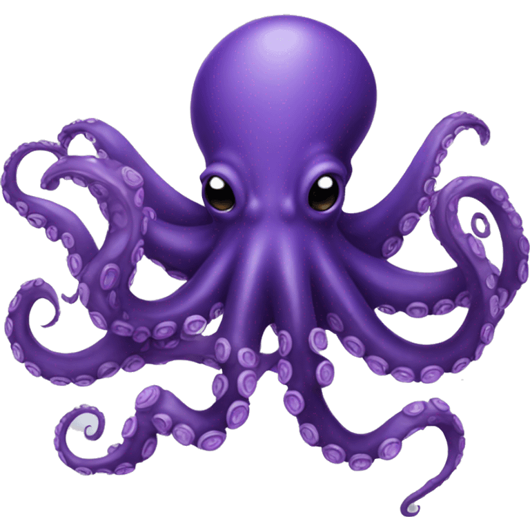 dark purple octopus emoji