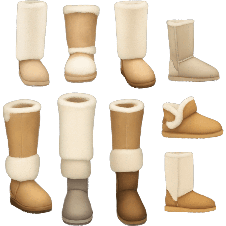 Cute uggs emoji