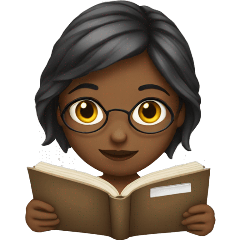 Reader girl emoji