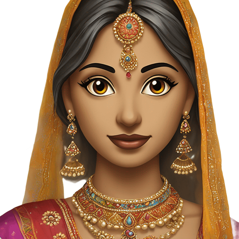 Indian bride  emoji