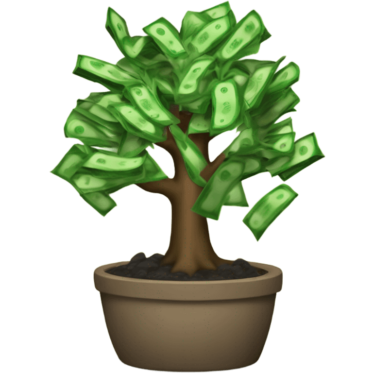 Money tree emoji