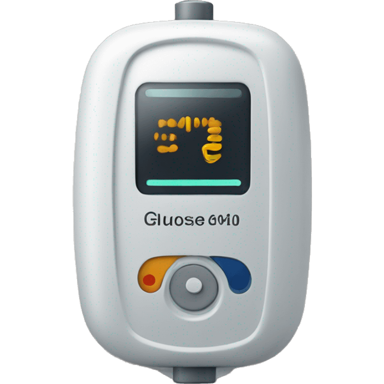 Continuous glucose monitor  emoji