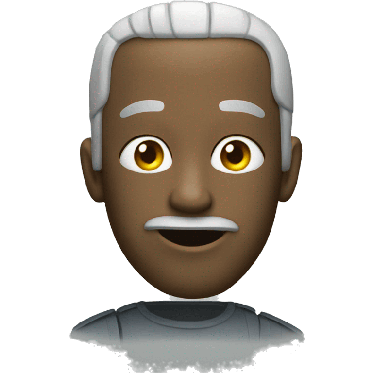 Um robô  emoji