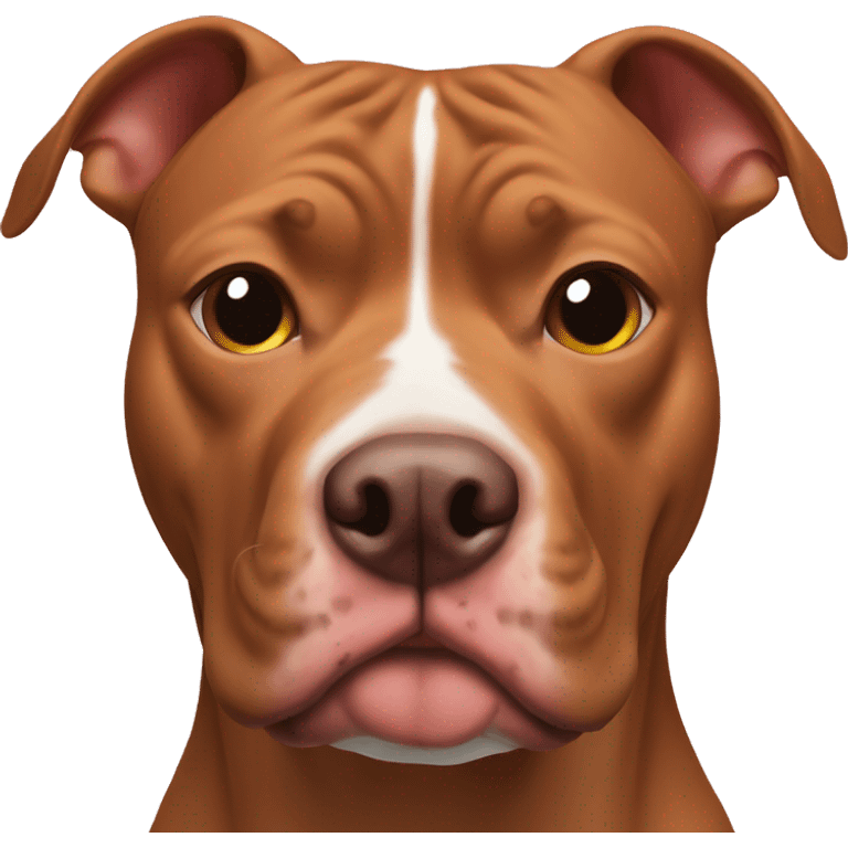 red-nose pitbull emoji