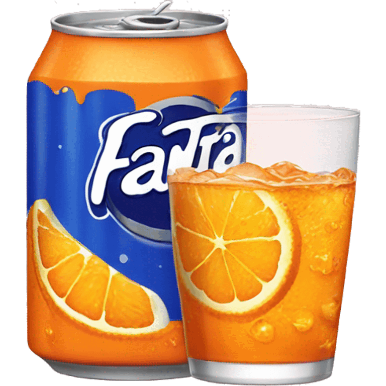 fanta drink emoji