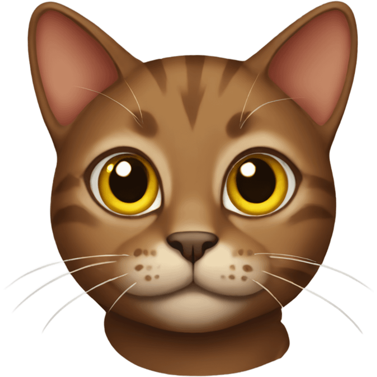 brown cat emoji