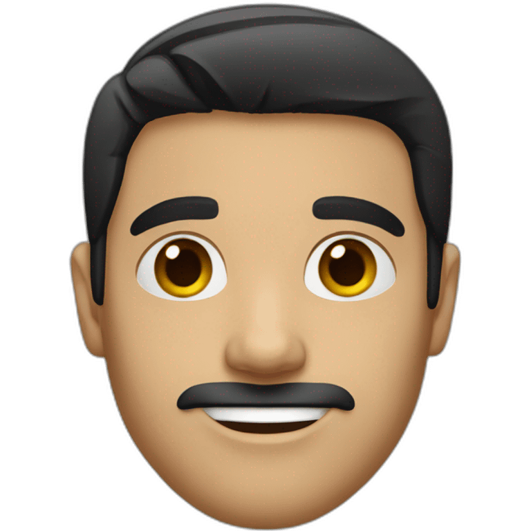 brazilian-white-guy-straight-black-hair emoji