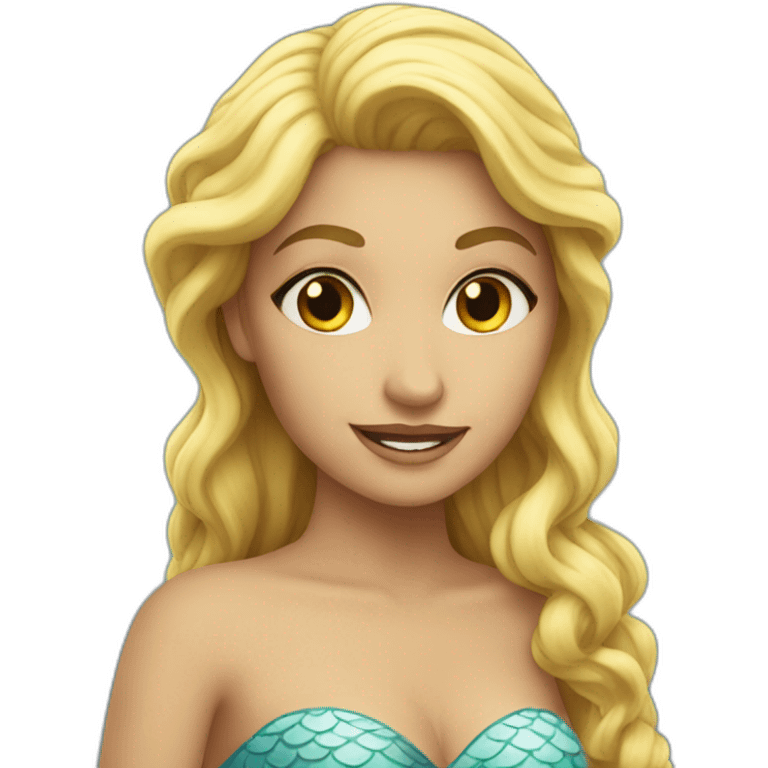 La sirenita emoji