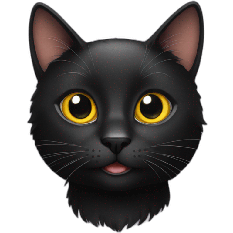 Black cat emoji