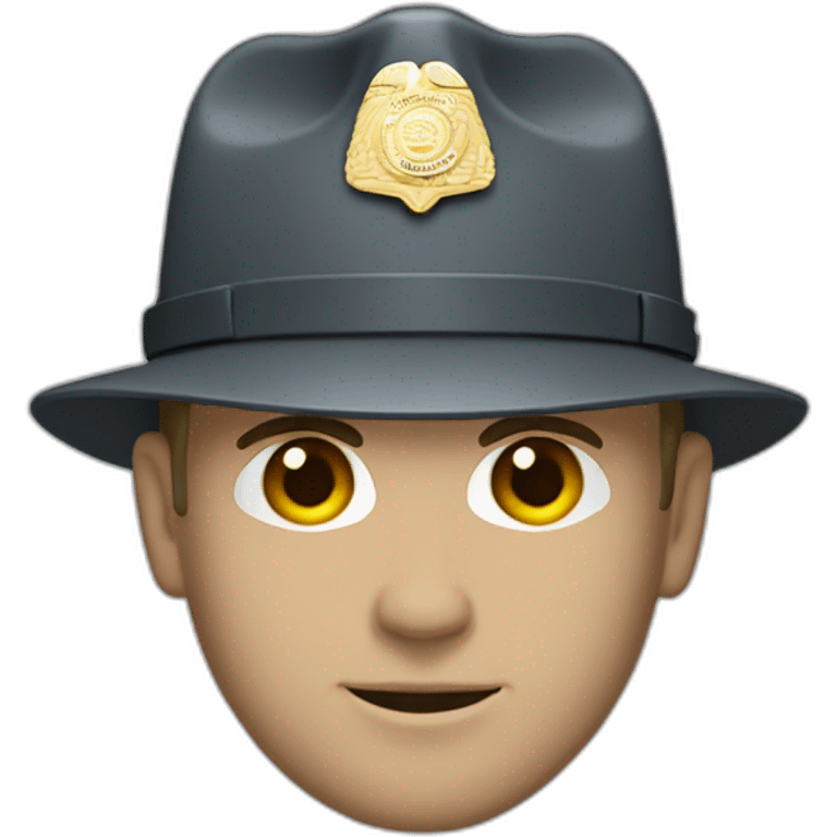 Washington state trooper white man emoji