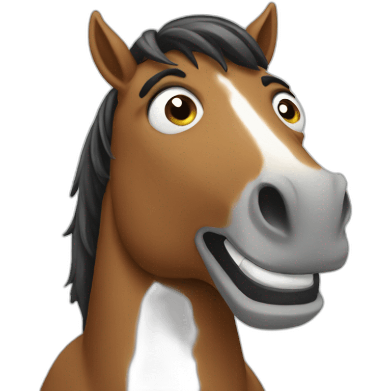 mr horse sing emoji