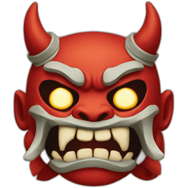 oni mask emoji