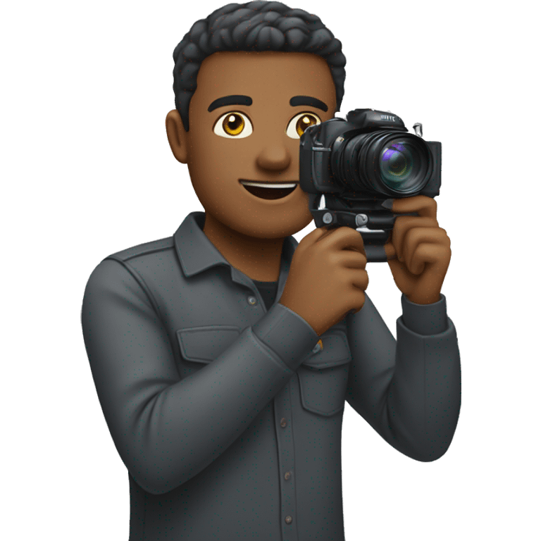 A CAMERA MAN emoji