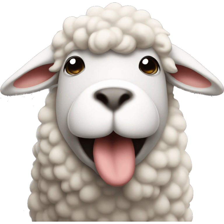 Sheepish lol tongue out shrugging shoulders emoji