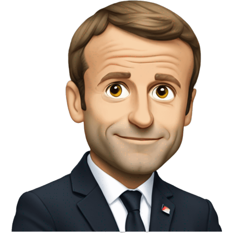 Emmanuel Macron emoji