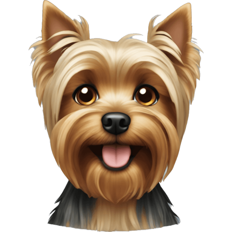 Yorkshire terrier dog emoji