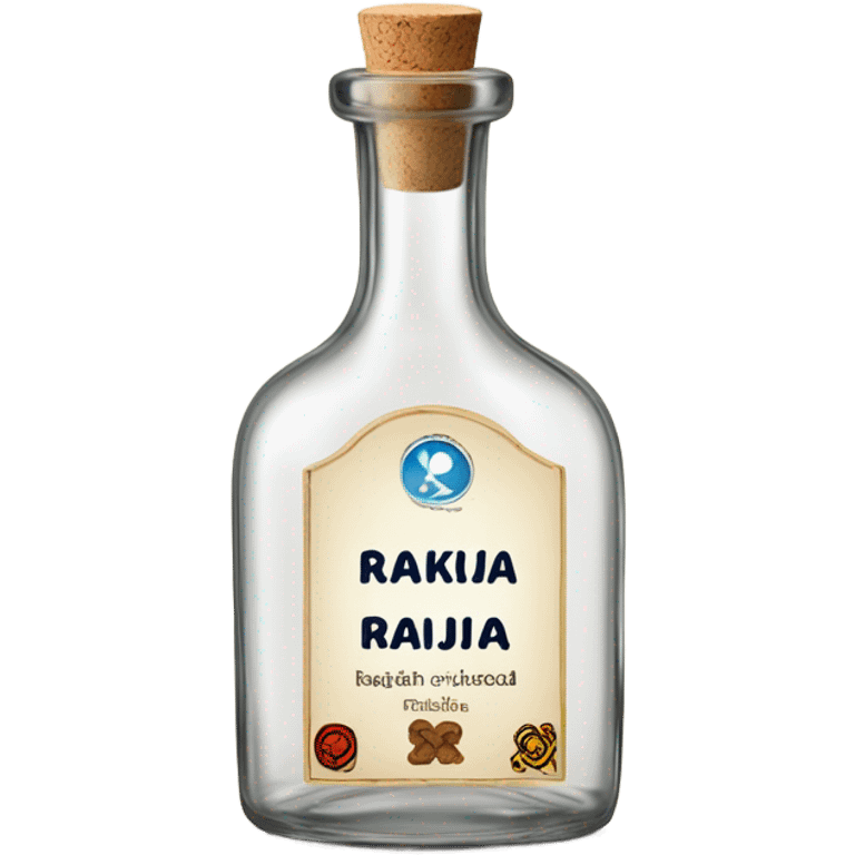 Rakija bottle emoji