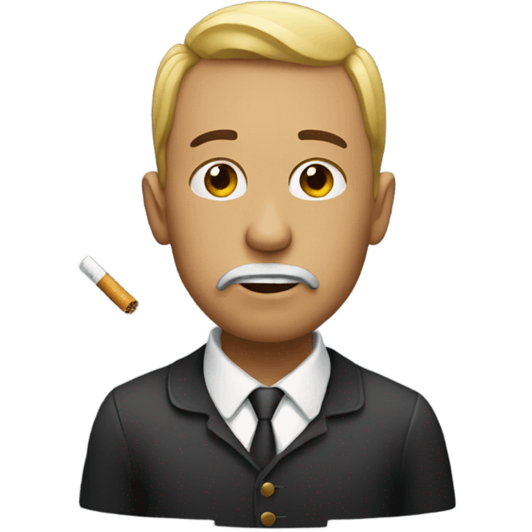 Person with a cigarette  emoji