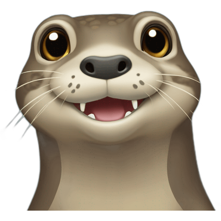 Loutre tortue emoji