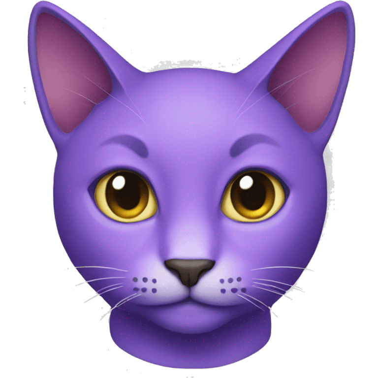 purple cat emoji