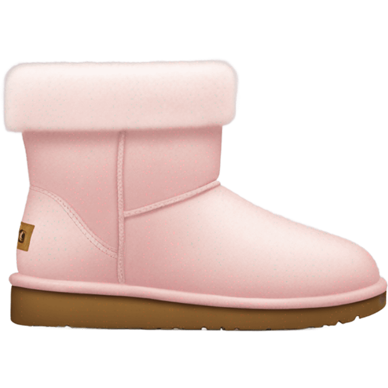 Pink uggs emoji