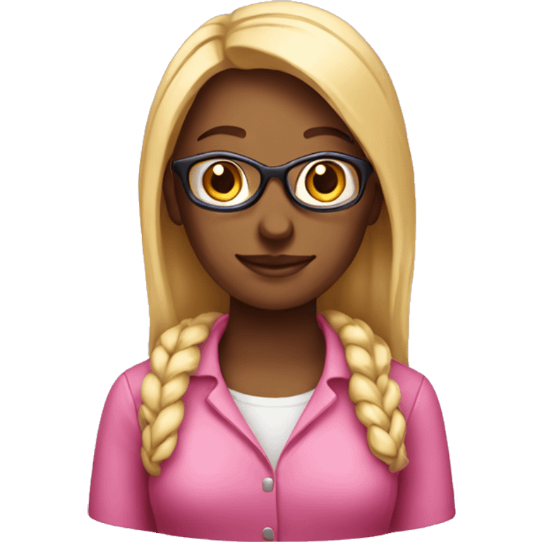 Pink software engineer women emoji