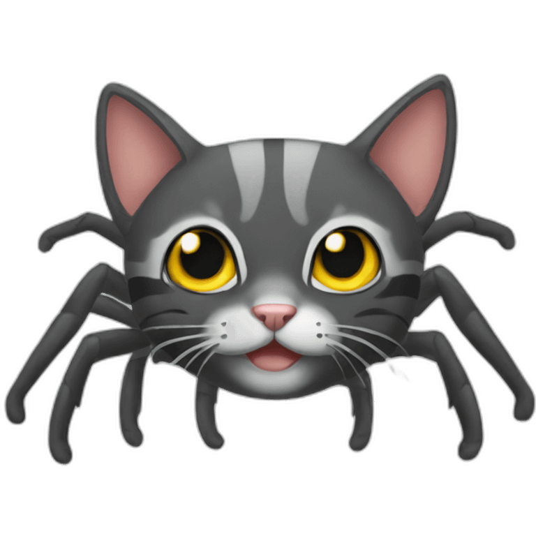 spider cat emoji