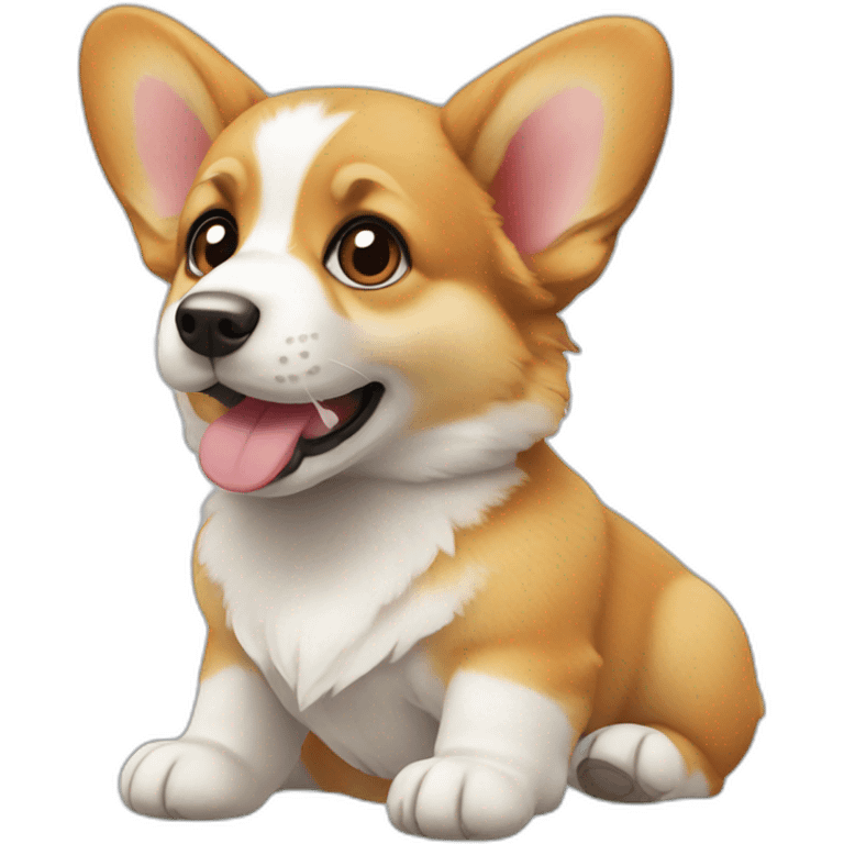 corgi puppy emoji