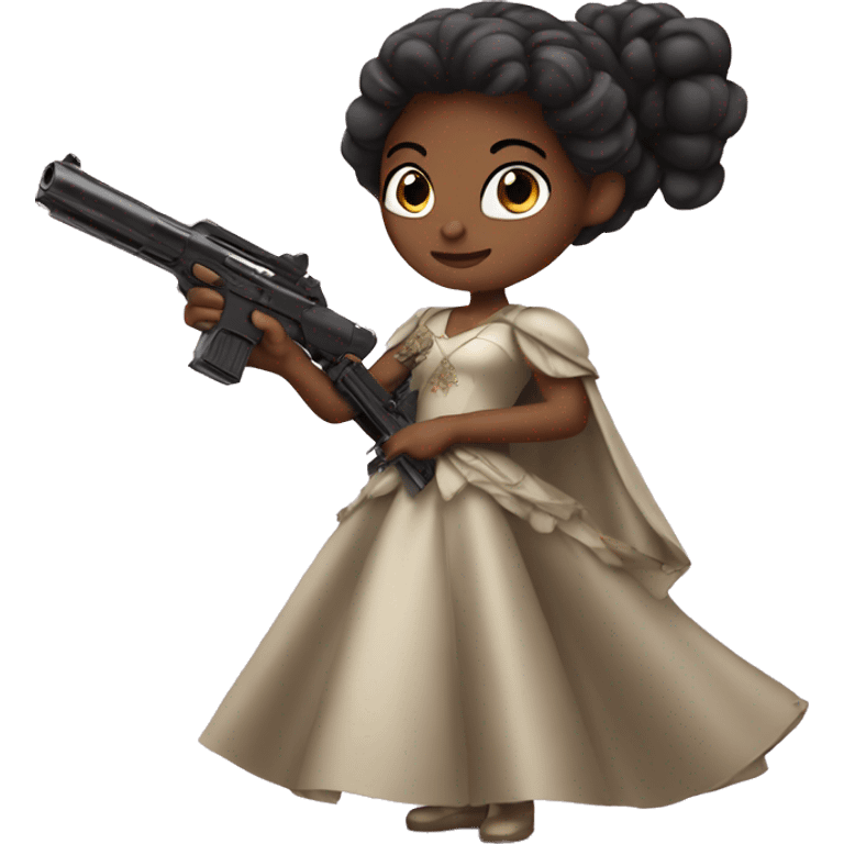 princess with gun emoji