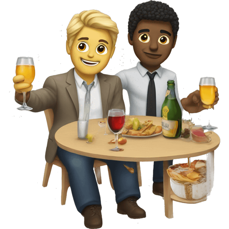 a melange of apero things emoji