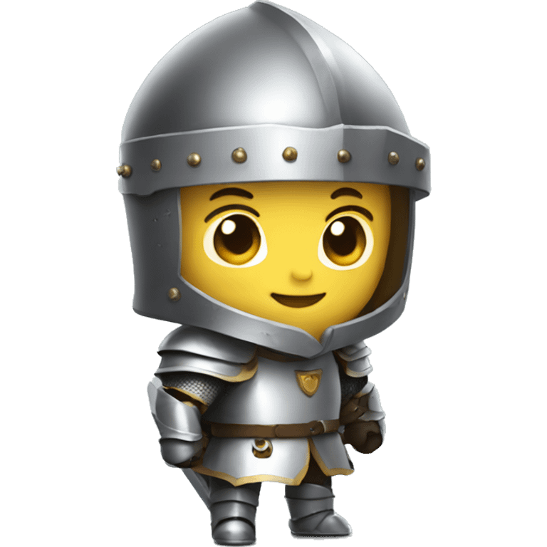 cute little knight  emoji