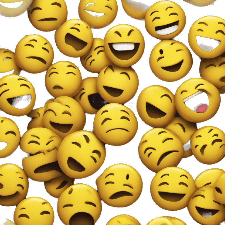 1 yellow smiley with a big closed mouth smile and tongue out the side of the mouth. yummy concept emoji