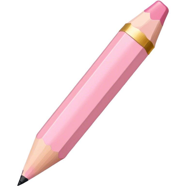 light pink pencil emoji