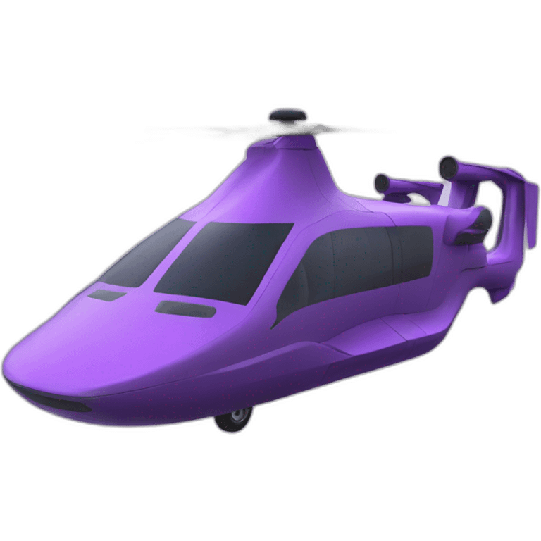 Evtol purple color emoji