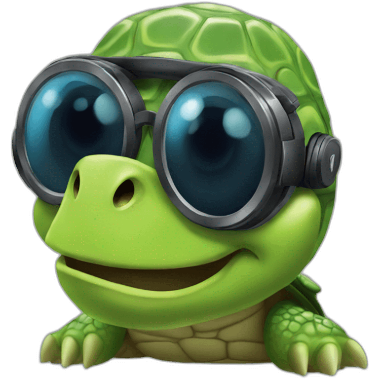 turtle dj emoji