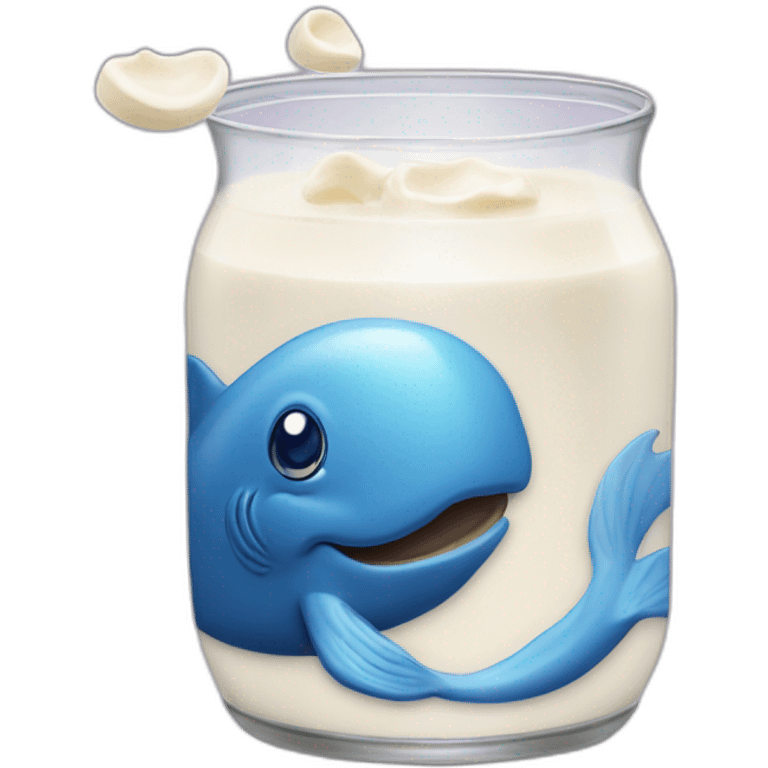 Whale Milk Cereal emoji