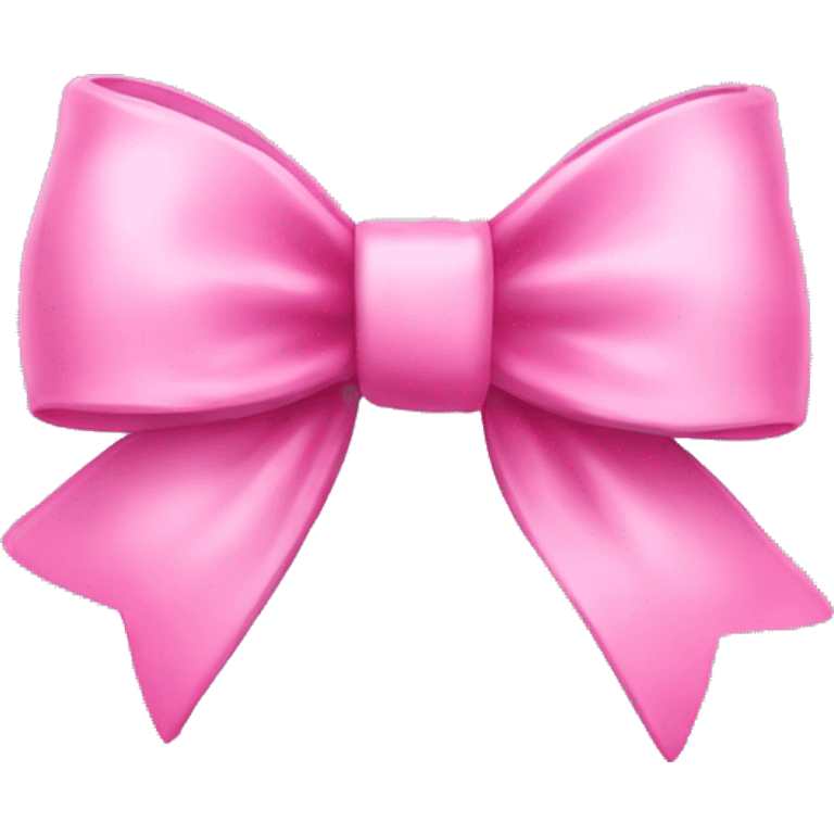 Sweet pink bow emoji