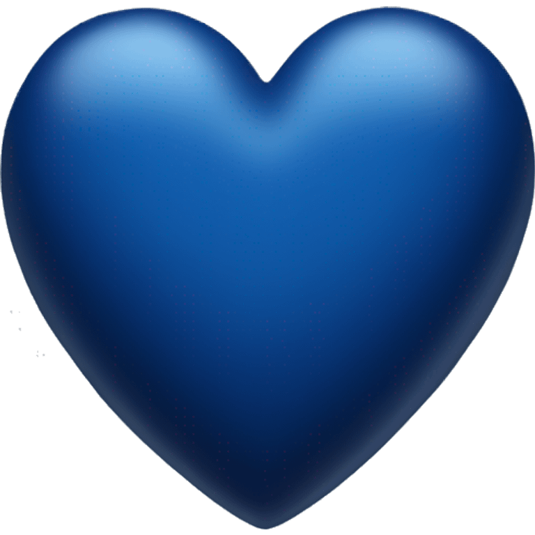 dark blue heart emoji