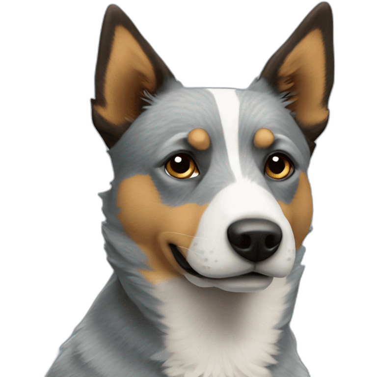 bluey australian heeler emoji