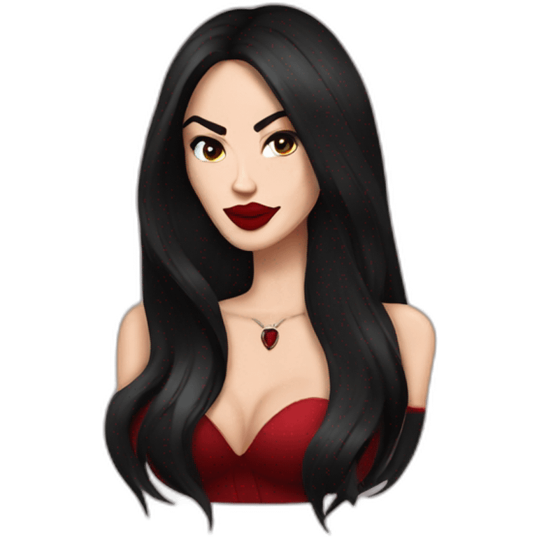 Megan Fox vampire emoji