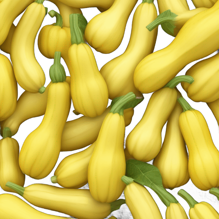 Yellow summer squash emoji