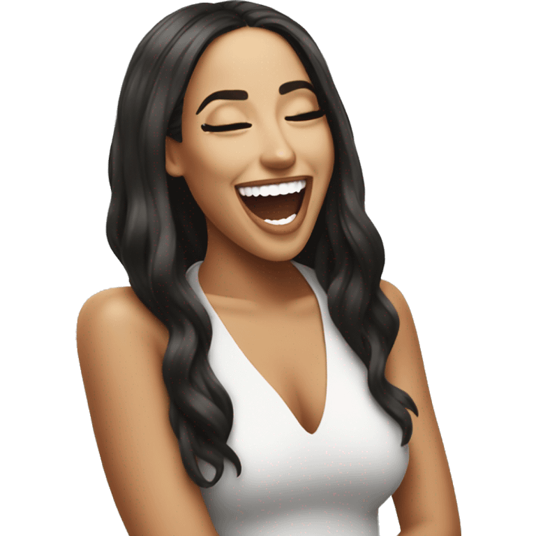 Anitta laughing iconic emoji