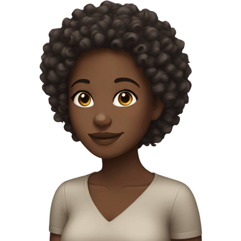 Black girl  emoji